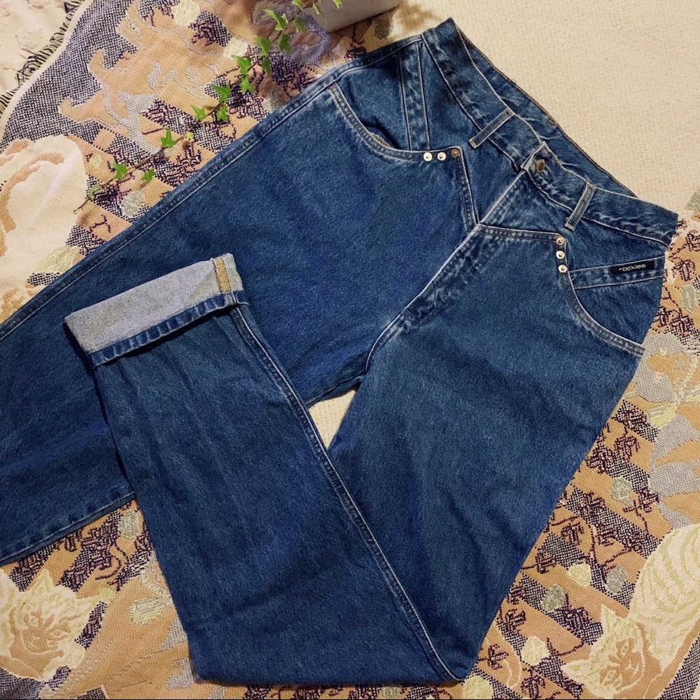 Authentic Rockies Dark Wash Extra Long Jeans